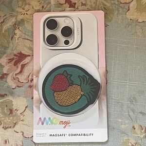 MagSafe Compatible Phone Badge- Strawberry and Pineapple 🌺